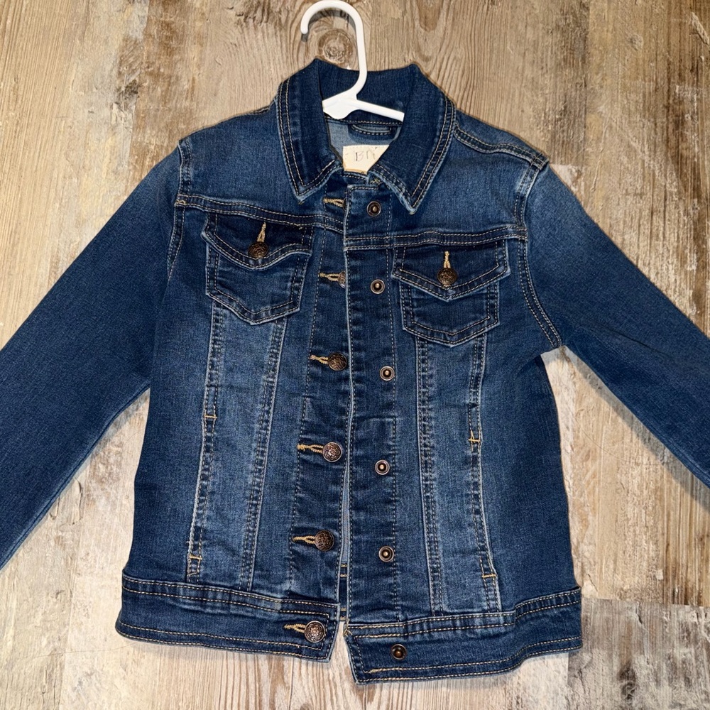 Copper Key Classic Blue Jean Jacket for Kids